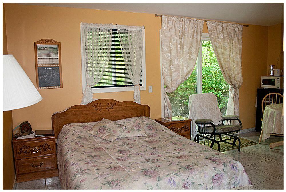 Motel de la montagne Orford Exterior foto